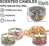 Bougie fclayvts bergamote, parfum zesté stimulant pour une énergie positive.