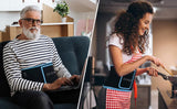 feangli ceinture thérapie lumière rouge 660nm-850nm à domicile, pratique et portable.