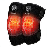 Feangli genou-bandeau : lumière rouge 660nm et infrarouge 850nm pour un réconfort ciblé.