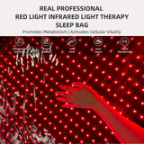 Lumière feangli 660nm rouge, séance de chaleur relaxante à domicile.
