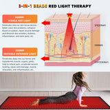 Feangli tapis thérapie lumière infrarouge 850nm pour chaleur apaisante