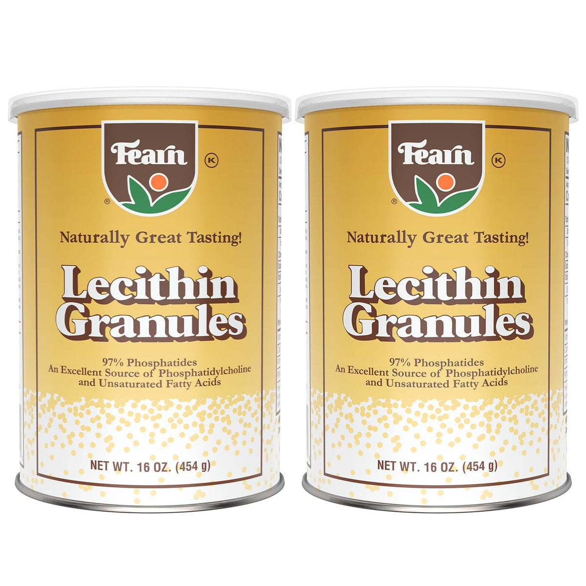 Lécithine de soja Fearn en granules, émulsifiant pour gâteaux et pains.