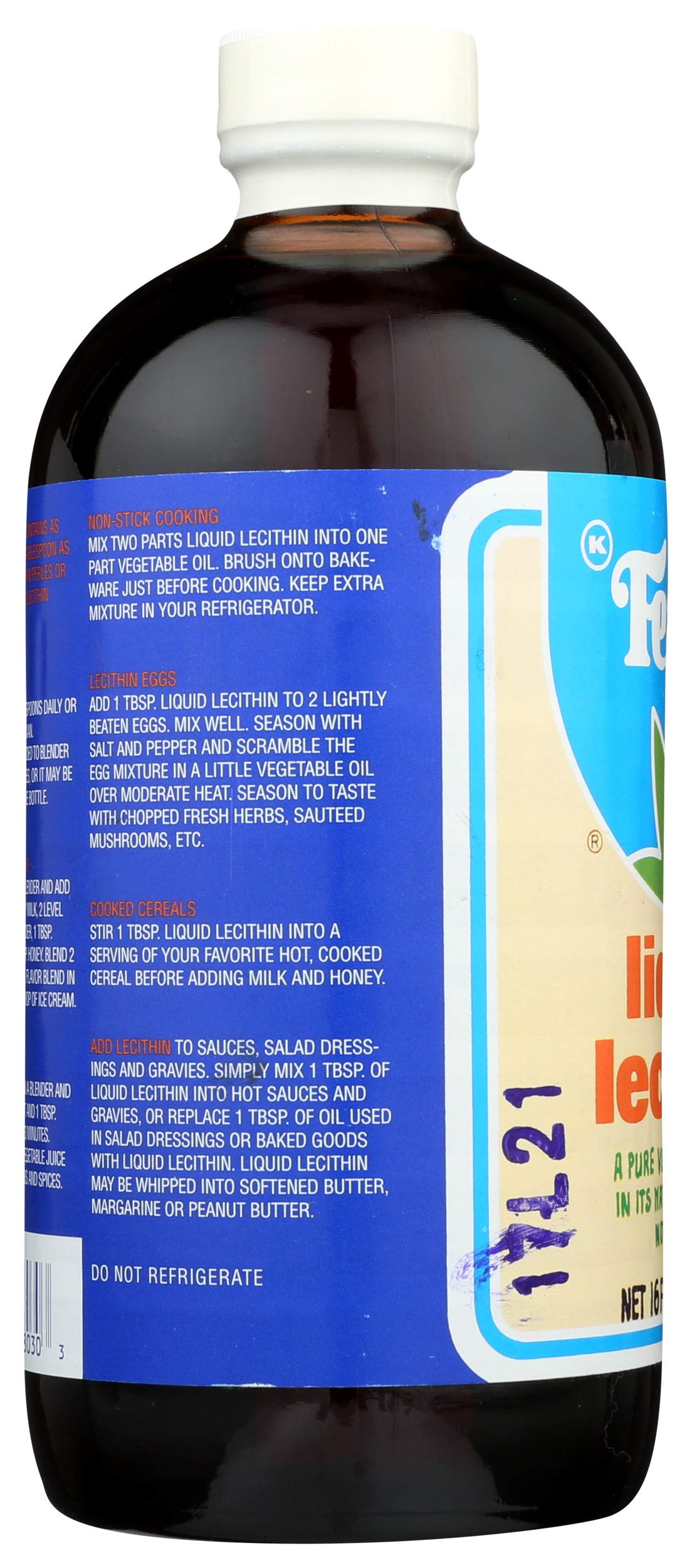 Fearn Lécithine liquide, usage en cuisine et pâtisserie