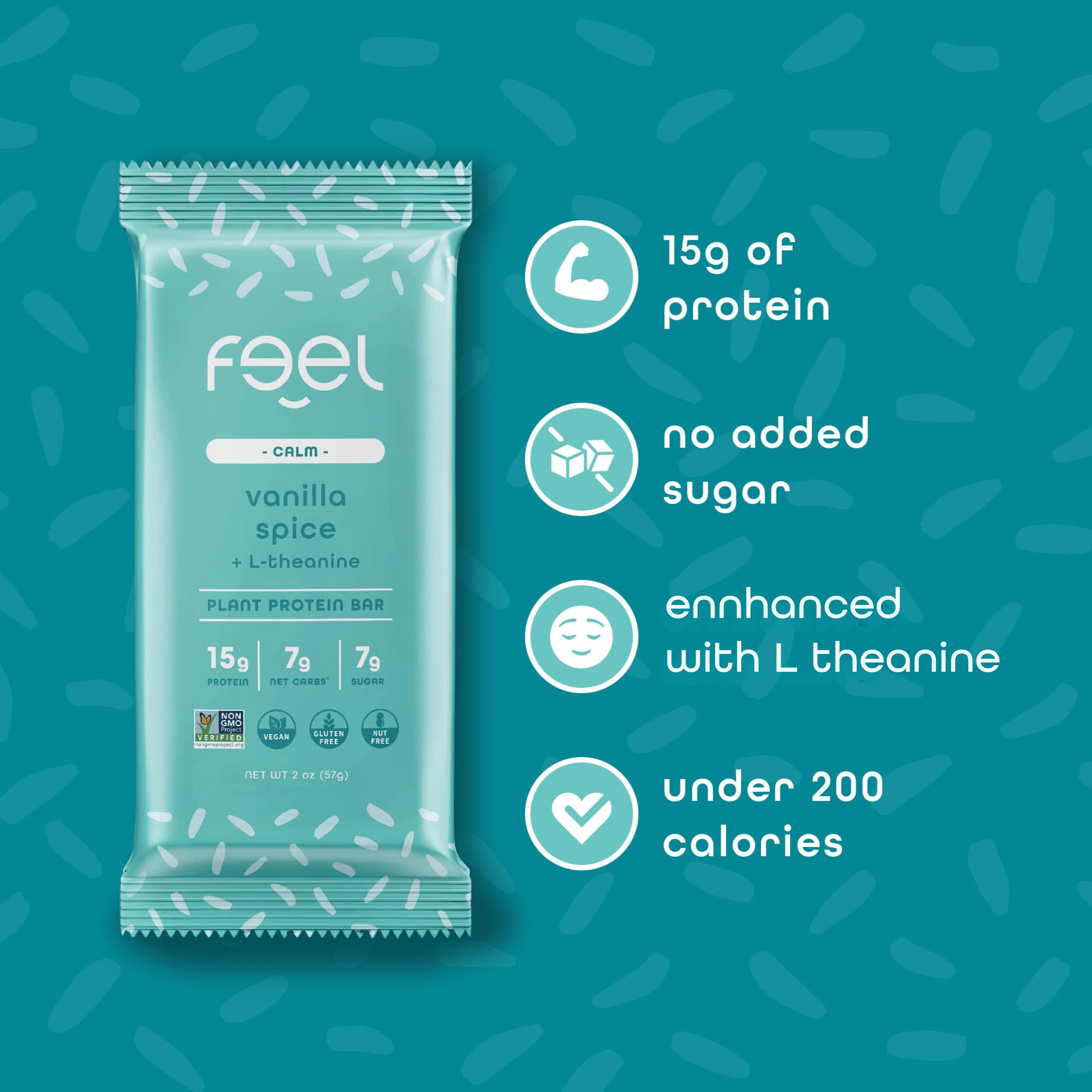 FEEL barre vegan énergie quotidienne pour entre-deux-repas.