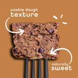 Texture cookie dough des barres Feel Balance, délicieuse et rassasiante.
