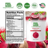 FEEL GOOD poudre betterave smoothie: couleur vive et energie naturelle
