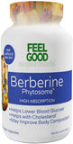 Bouteille Feel Good Superfoods Berberine Phytosome prête à l'intégration quotidienne.