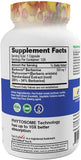 Étiquette Feel Good Superfoods Berberine Phytosome indiquant la dose quotidienne.