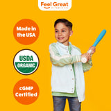Feel Great D Drops vegan non-GMO : choix sain et responsable