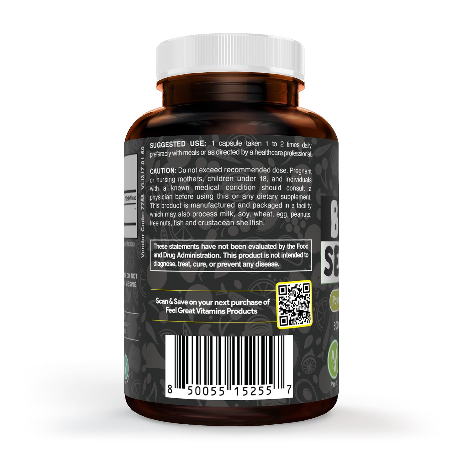 Formule végane et non-OGM Feel Great, intégration facile dans une routine végane.