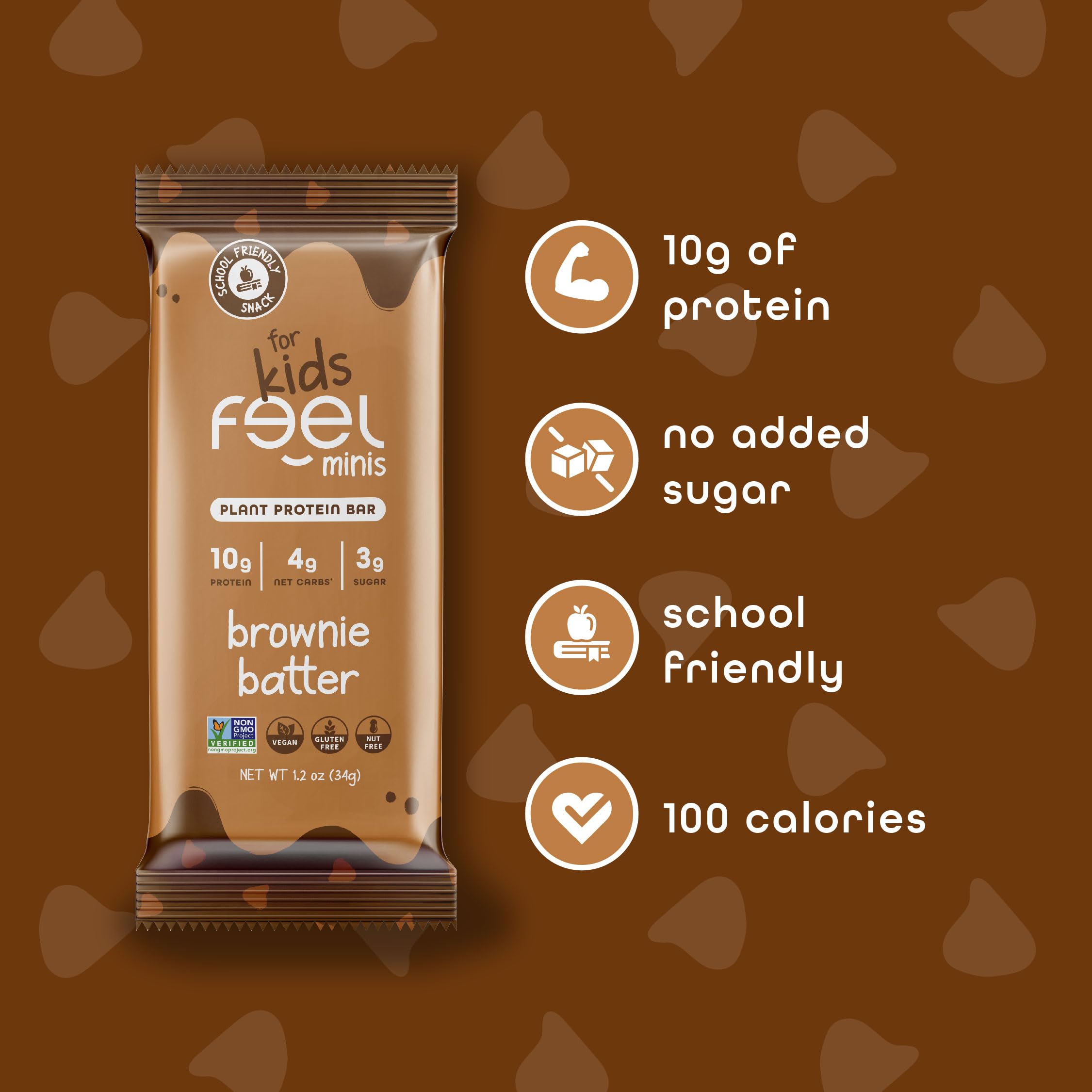 FEEL Kids Protein Bars Minis: après-sport, énergie durable sans lourdeur.