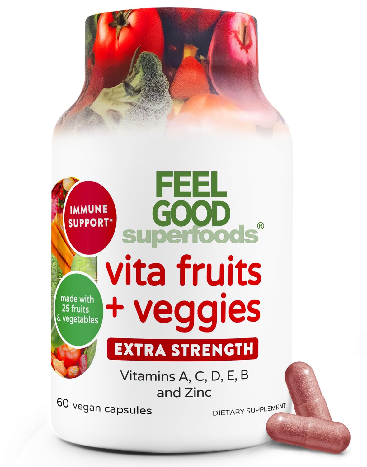FeelGood Immunité : bouteille de capsules, utilisation quotidienne facilitée.