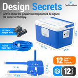FeelGoodEase pompe integree therapie glace offre un controle precis du froid.
