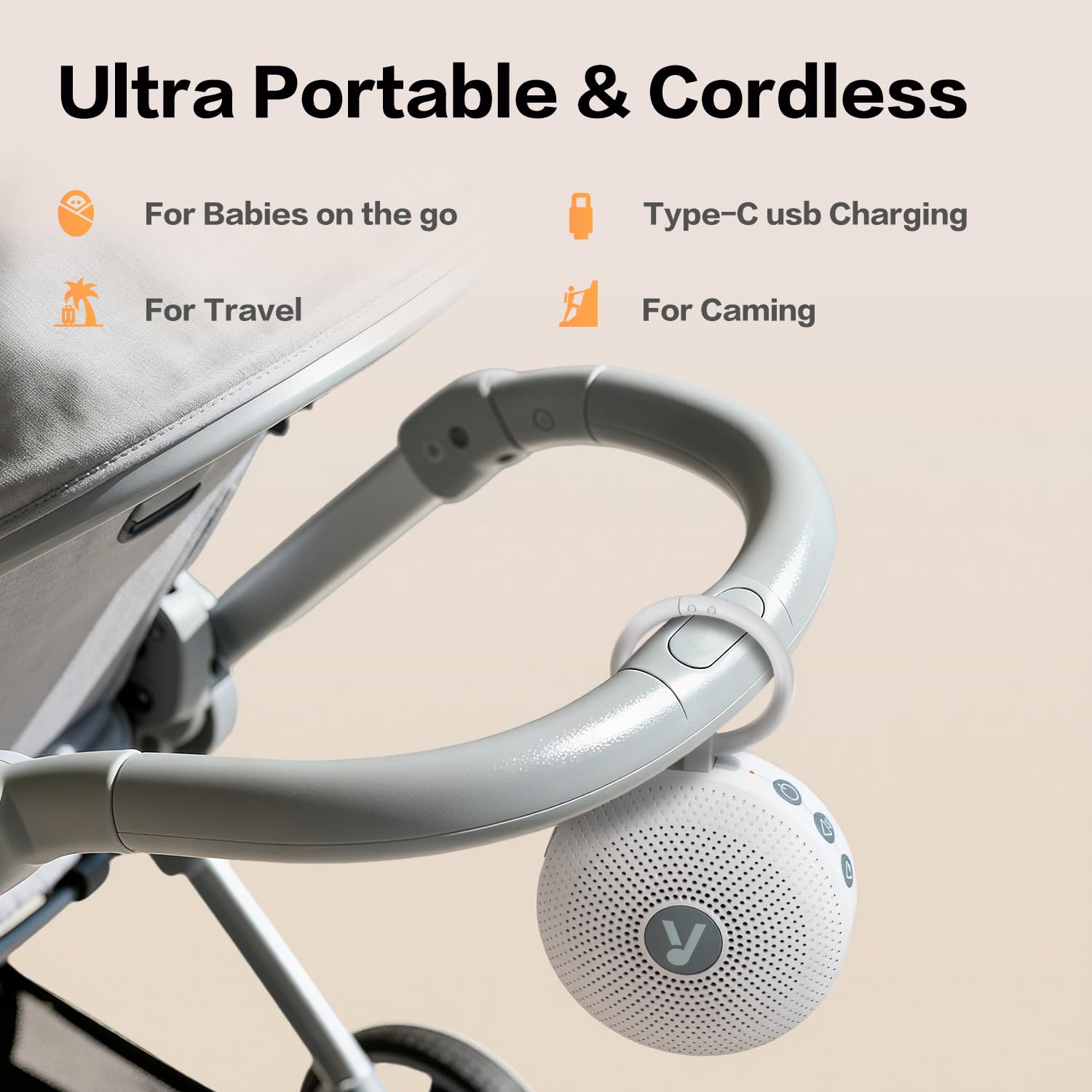 FEKTIK Enceinte design compact et portable pour voyager.