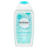 Femfresh Lavage Intime Sensible: bouteille 250 ml, douceur et fraîcheur quotidiennes.