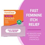 FemiClear application-exterieure démontrant l’application sur peau irritée