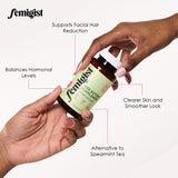 Femigist HERsutism – Peau, amélioration possible de la texture cutanée grâce à l'équilibre hormonal.