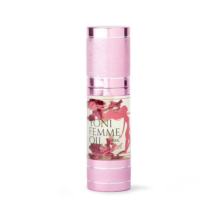 Savon intime Femme Detox en flacon rose, nettoie en douceur tout en préservant le pH.