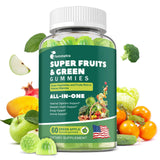 Femmetra gommes vertes 61-en-1: saveur pomme verte et nutrition pratique.