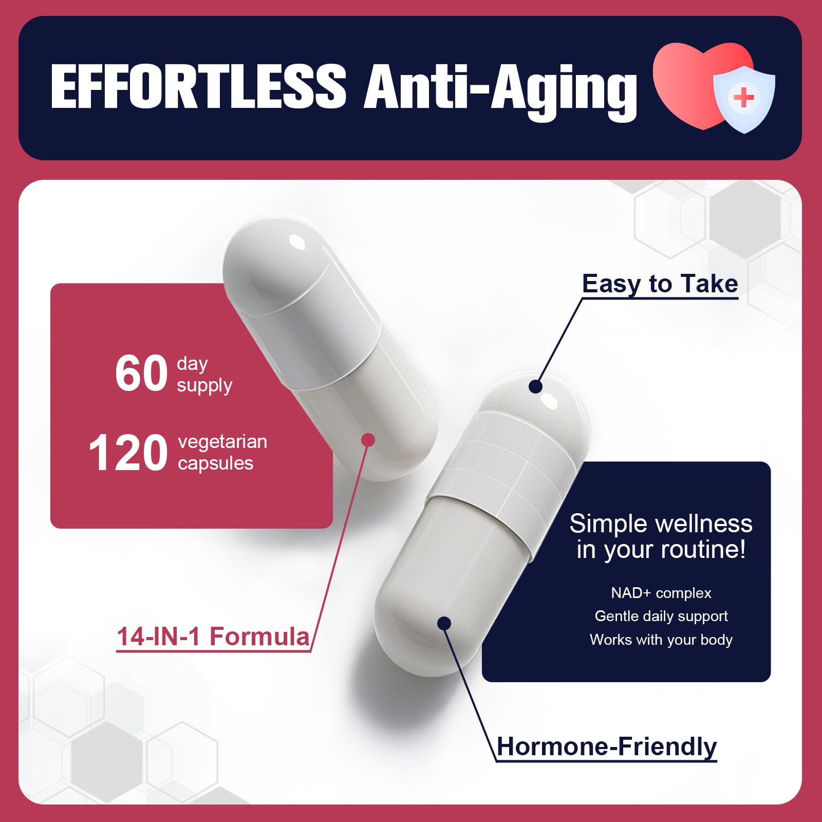 Femme active utilisant Femmetra NAD+ pour énergie et bien-être quotidien.