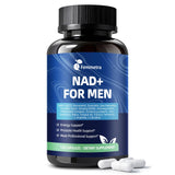 Bouteille Femmetra NAD+ pour homme, énergie potentielle et vitalité.