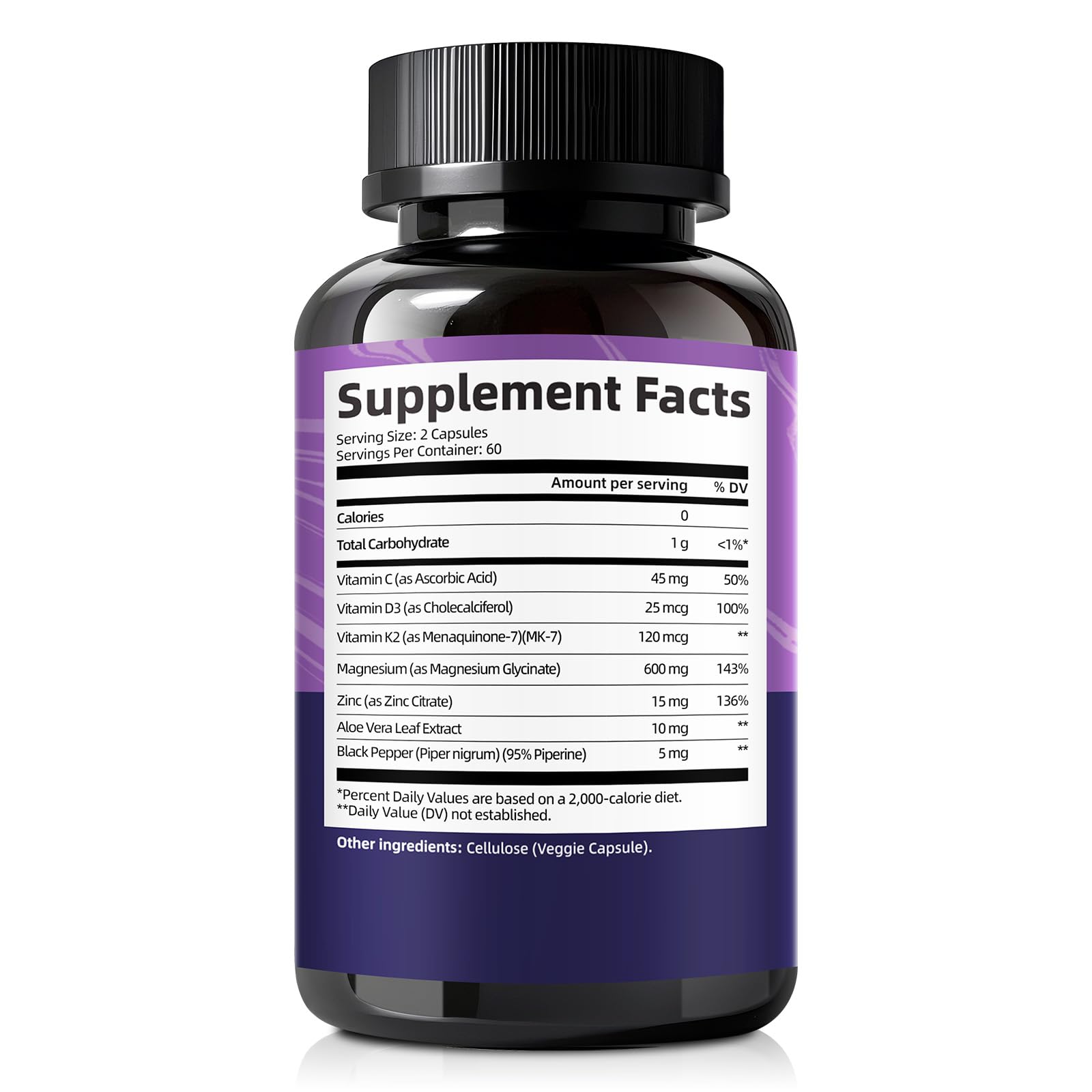 Produit Femmetra vegan et non-OGM, sans sucre ajouté.