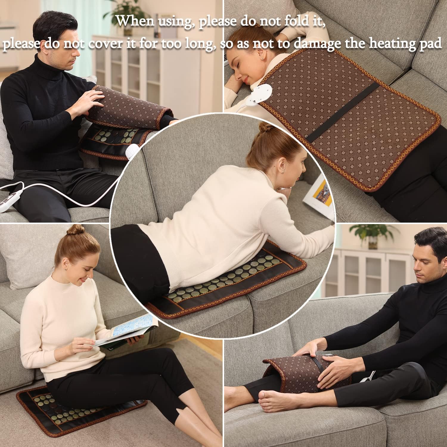 Garantie d’un an sur le coussin chauffant infrarouge FENCHOLIST.