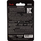 Fender Musician Series Bouchons d’oreilles noirs, vue produit et packaging.