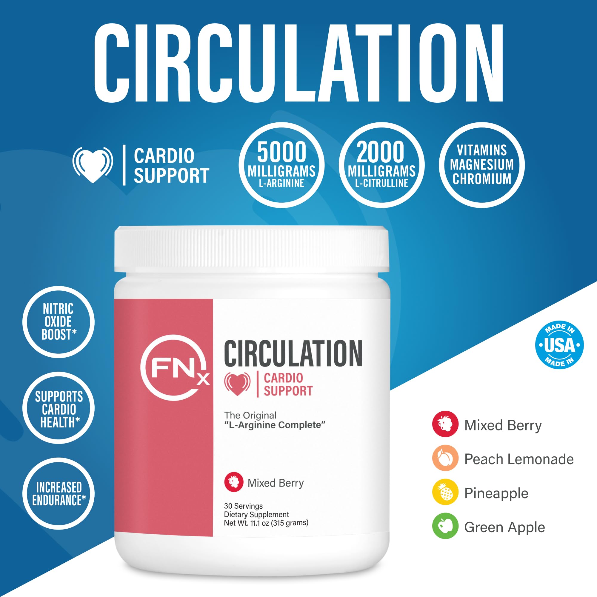 Fenix Nutrition L-Arginine Complete cuillère-dose, dosage pratique pour une routine quotidienne.