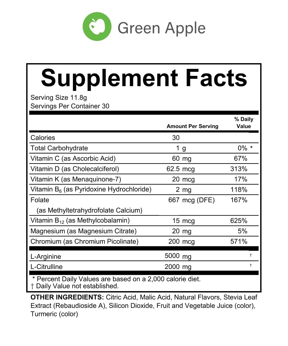 Vitalité quotidienne naturelle avec L-Arginine Complete de Fenix.