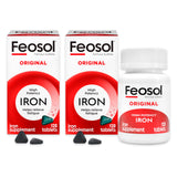 Feosol Original—bouteille de comprimés faciles à prendre pour soutenir l'énergie au quotidien.