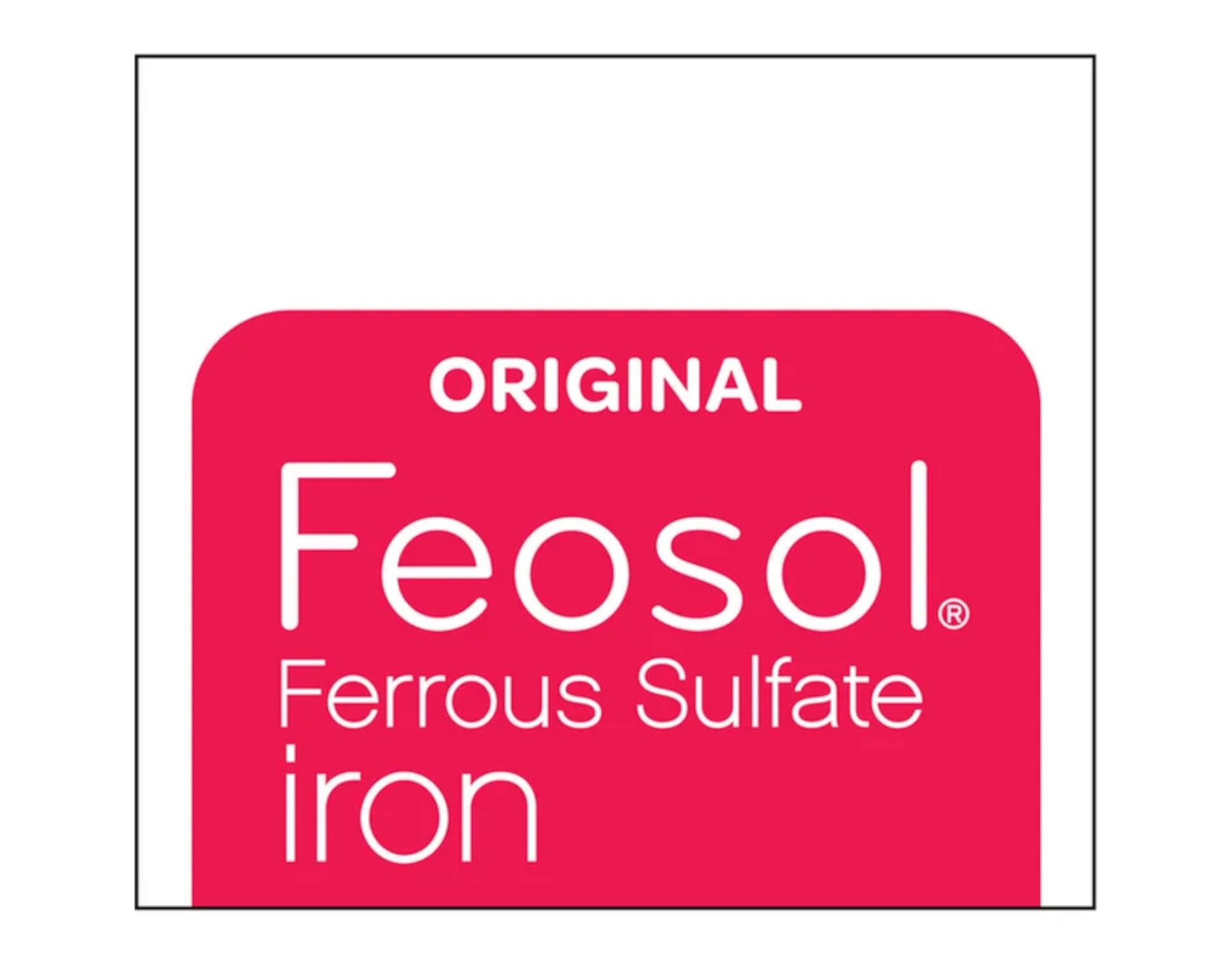 Feosol Original - doseur et bouchon, prise quotidienne simple et contrôlée.