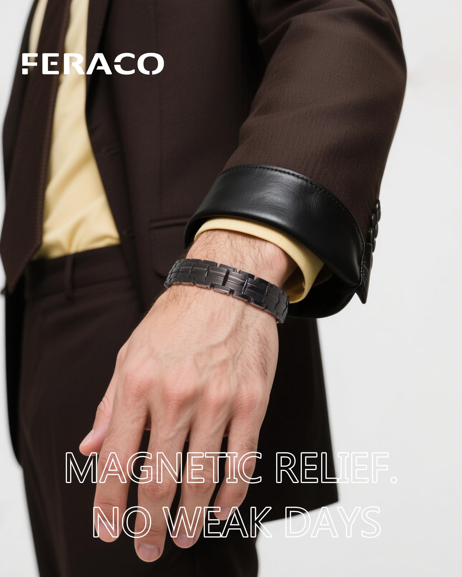 Feraco: 33 aimants-neodyme pour un équilibre potentiel du champ magnétique.
