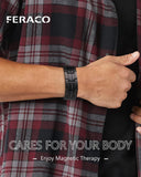 Bracelet Feraco ajustable avec outil, ajustement précis et confort maximal.