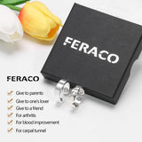 Feraco bague cuivre magnétique, douceur au toucher et sensation agréable.