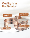 Feraco boîte cadeau élégante incluant le bracelet cuivre.