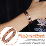 Feraco boîte cadeau bracelet cuivre: présentation luxueuse prête à offrir.
