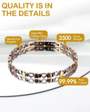 Feraco bracelet-cheville cuivre léger de 35 g pour confort quotidien.