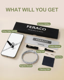 Feraco bracelet confort quotidien léger, idéal pour un usage quotidien et occasions.