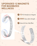 Feraco: bracelet cuivre ajustable et ouvert, ajustement facile.