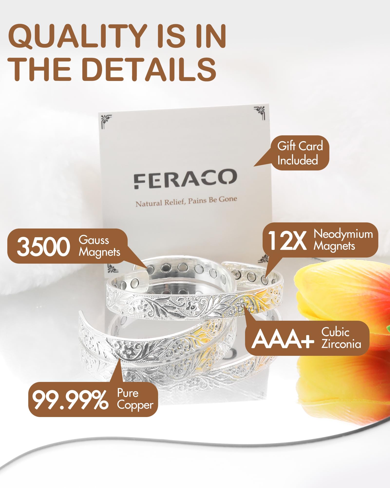 Feraco: boîte cadeau élégante, parfait pour offrir.