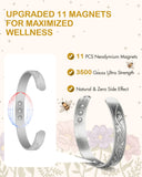 Feraco bracelet cuivre magnétique, 11 aimants, design moderne et puissant.