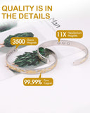 Feraco bracelet cuivre – onze aimants néodyme pour une présence magnétique pratique.