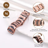 Feraco bracelet cuivre ajustable par maillons, ajustement simple et sûr.