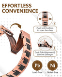 Emballage élégant inclus, bracelet Feraco cuivre, cadeau idéal.