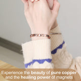 Feraco bracelet cuivre résistant à l’eau et durable.
