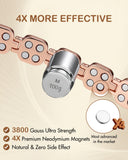 Feraco bracelet cuivre Magnétique, magnets puissants pour un style affirmé.