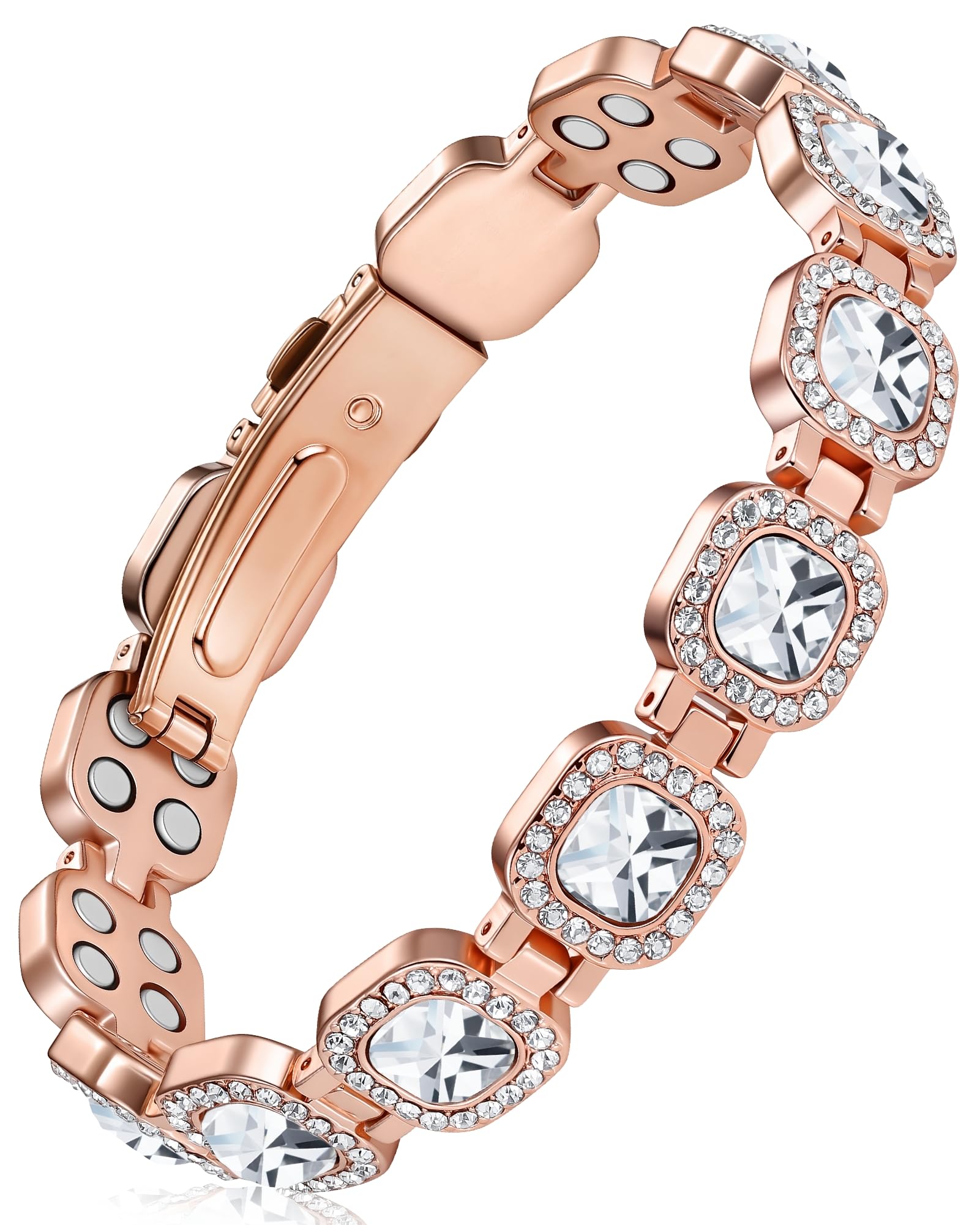 Feraco bracelet cuivre pour femme, vue d’ensemble élégant et polyvalent.