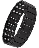 Feraco bracelet cuivre pour homme noir — vue d’ensemble élégant et confortable.