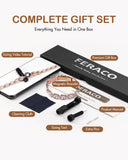 Feraco bracelet cuivre hypoallergenique, sans nickel ni plomb.